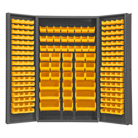 Cabinet, 192 Yellow Bins