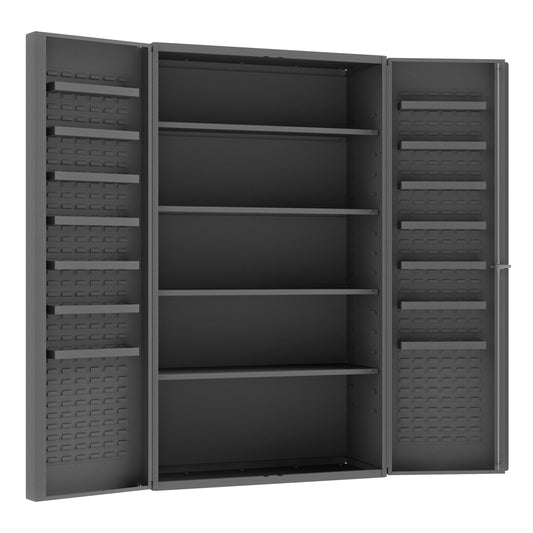 Cabinet, 4 Shelves, 6 Door Shelves