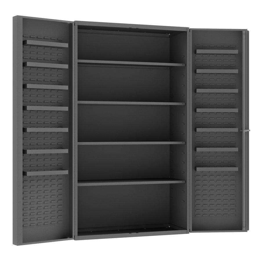Cabinet, 4 Shelves, 6 Door Shelves
