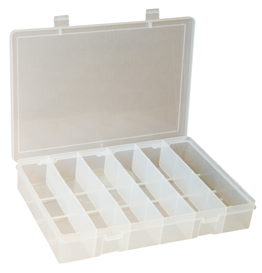 Small, Plastic Compartment Box