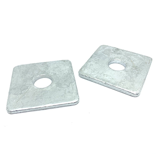 5/8 x 3" Steel Square Plate Washer Hot Dip Galvanized