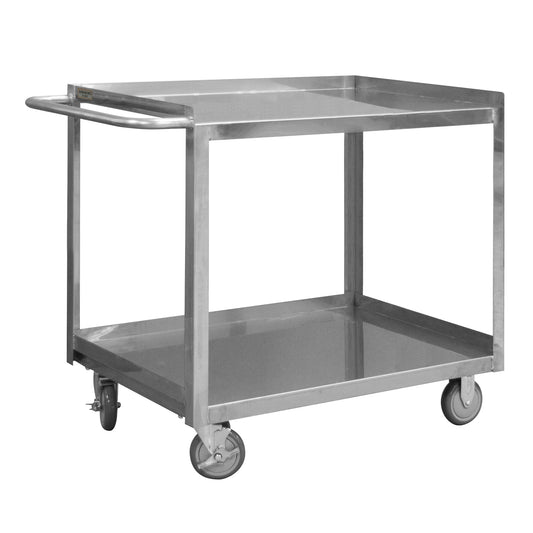 Stainless Steel Stock Cart, 2 Shelves