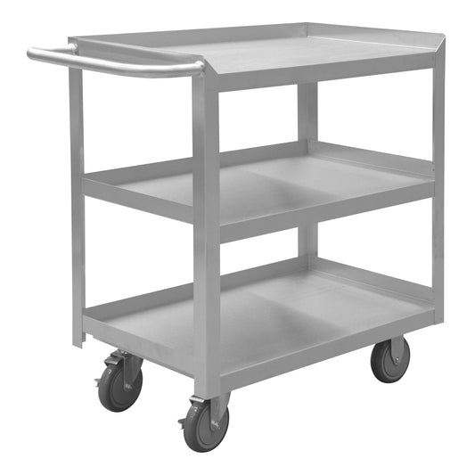 Stainless Steel Stock Cart, 3 Shelves