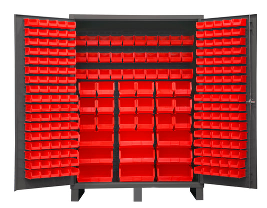Cabinet, 227 Red Bins