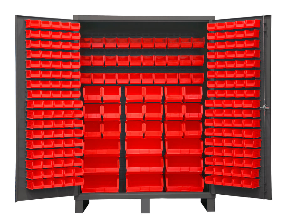 Cabinet, 227 Red Bins
