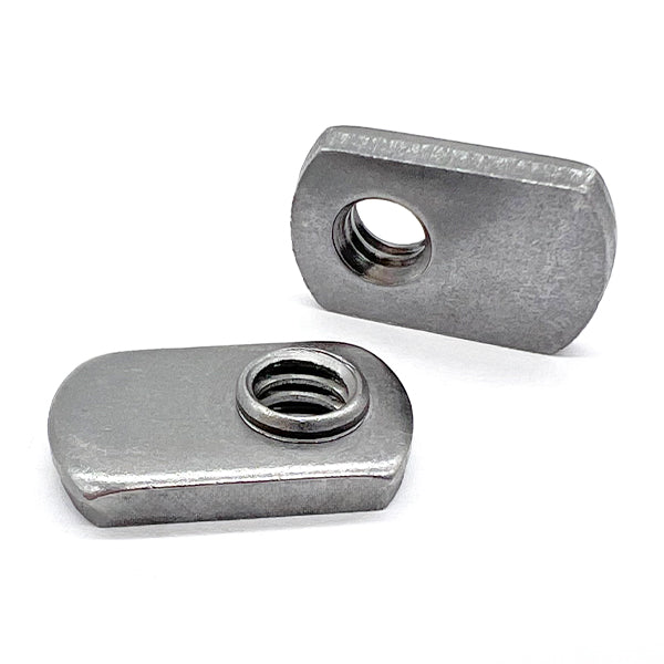 M6-1.0 Single Tab Spot Weld Nuts
