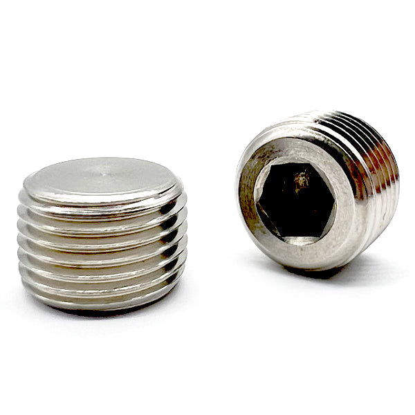 3/8"-18 18-8 Stainless Steel Dry Seal Pipe Plugs