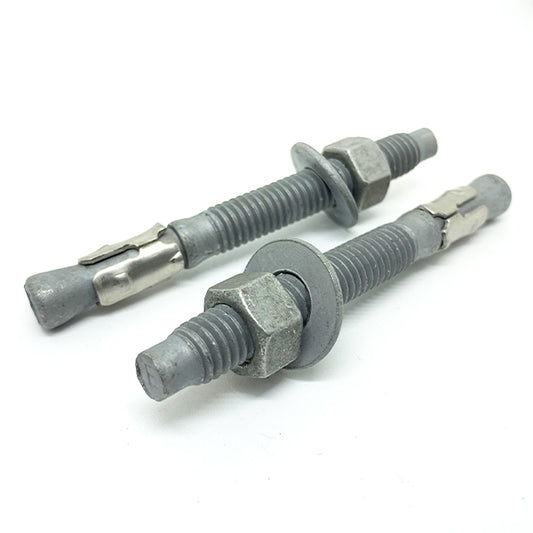 1/2-13x3-3/4" Wedge Anchor w/ Nut & Washer Galvanized Steel