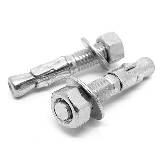 1/2-13x3-3/4" Stainless Steel Wedge Anchor w/ Nut & Washer