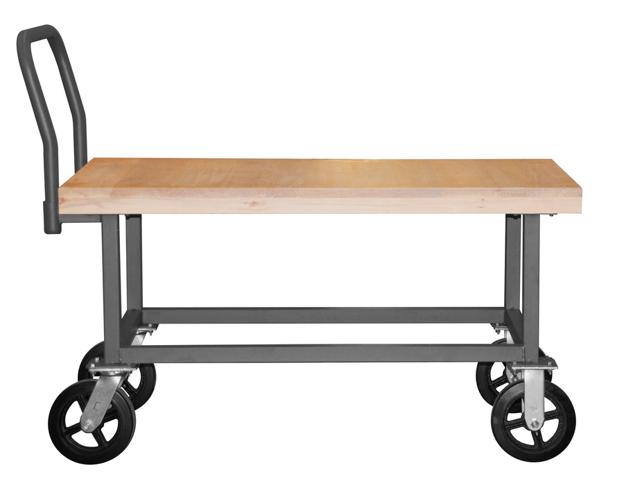 Platform Truck, 2 Shelves, 30 x 60