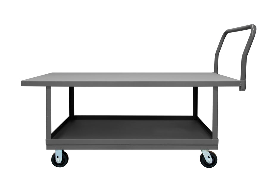 Platform Truck, 2 Shelves, 30 x 60