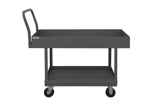 Platform Truck, 2 Shelves, 24 x 48