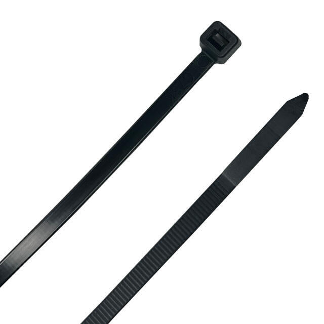 36.7" - 175LBS Nylon Cable Zip Ties UV Resistant Black