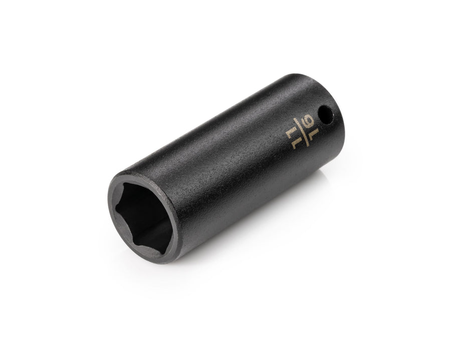 3/8 Inch Drive x 11/16 Inch Deep 6-Point Impact Socket