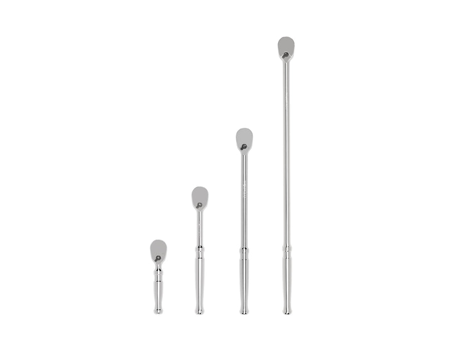 3/8 Inch Drive Non-Quick-Release Ratchet Set, 4-Piece (4-1/2, 8, 12, 18 in.)