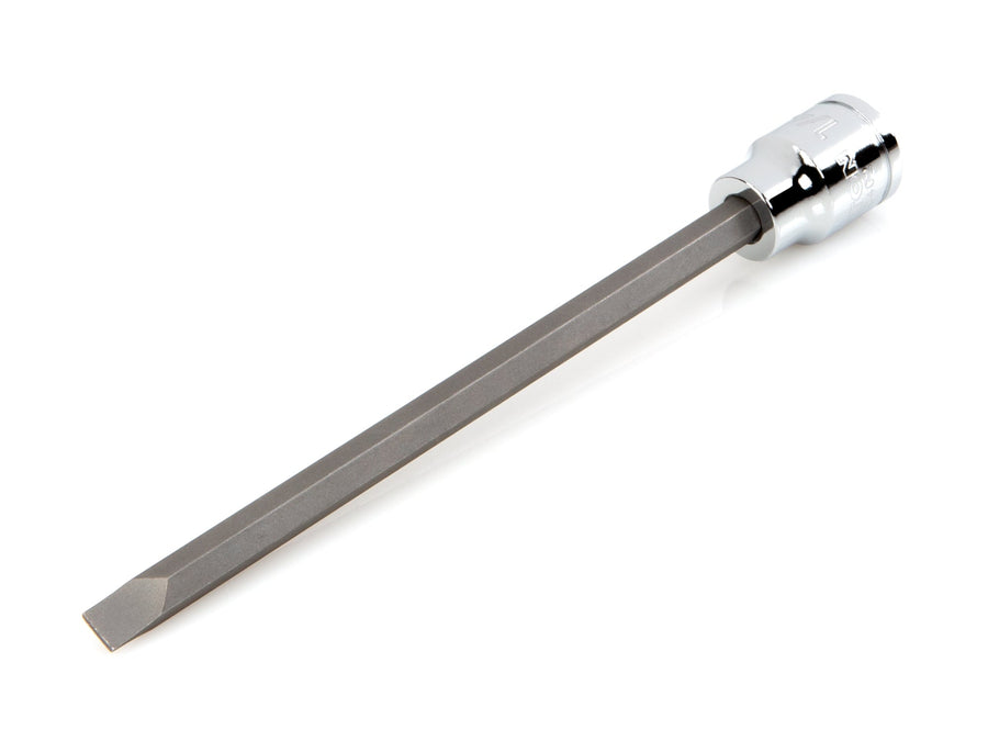 3/8 Inch Drive x 1/4 Inch Long Slotted Bit Socket