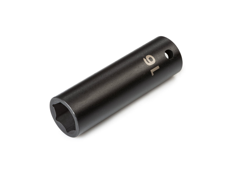 1/2 Inch Drive x 16 mm Deep 6-Point Impact Socket