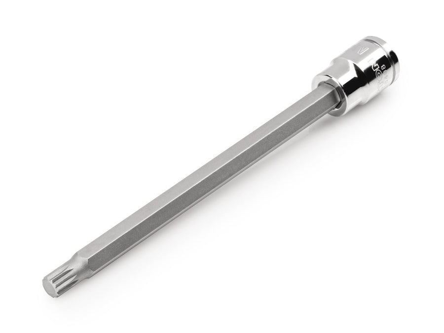 3/8 Inch Drive x M8 Long Triple Square Bit Socket