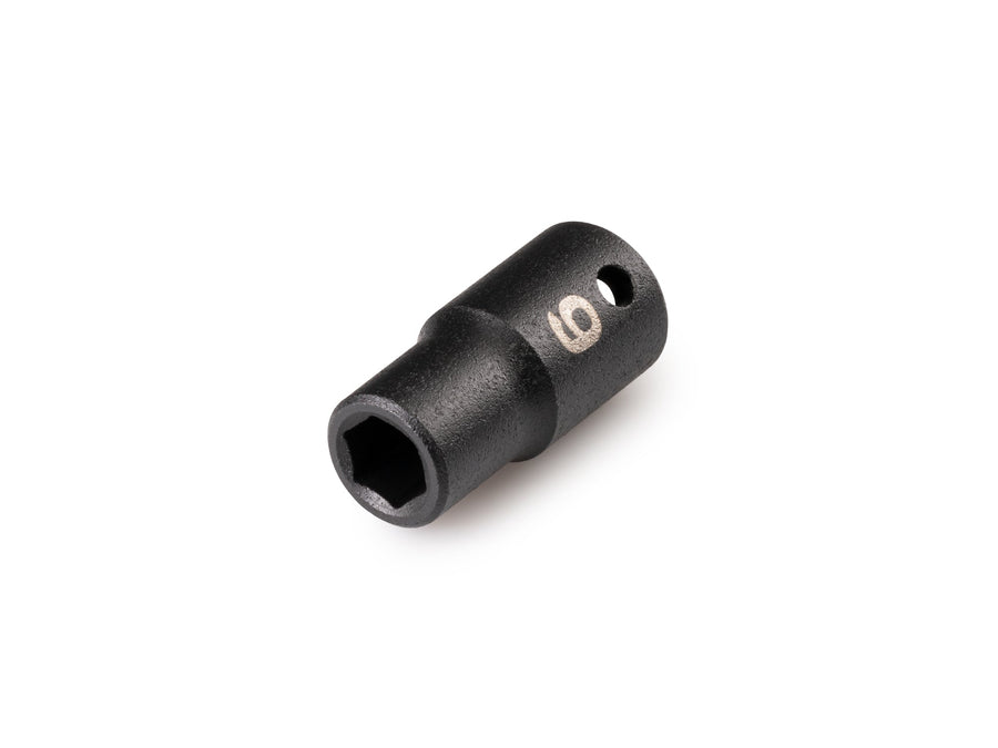 1/4 Inch Drive x 6 mm Shallow 6-Point Impact Socket
