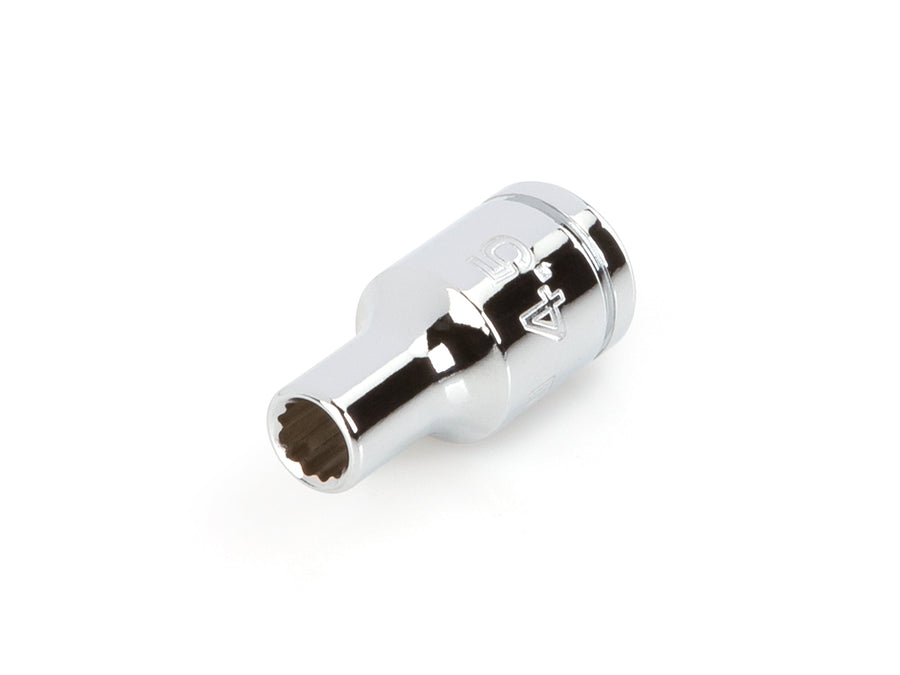 1/4 Inch Drive x 4.5 mm Shallow 12-Point Socket