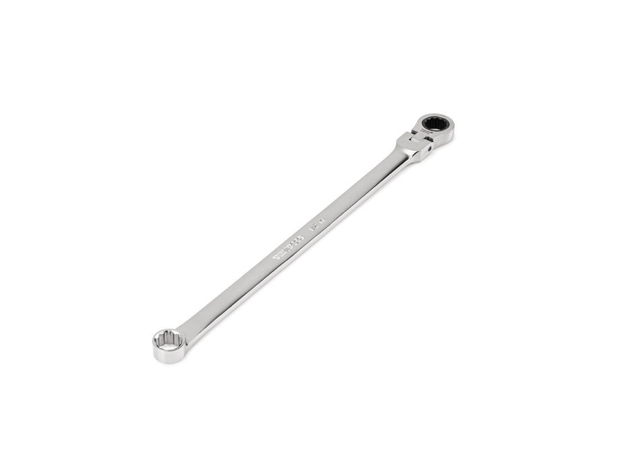 1/2 Inch Long Fixed/Flex Head 12-Point Ratcheting Box End Wrench