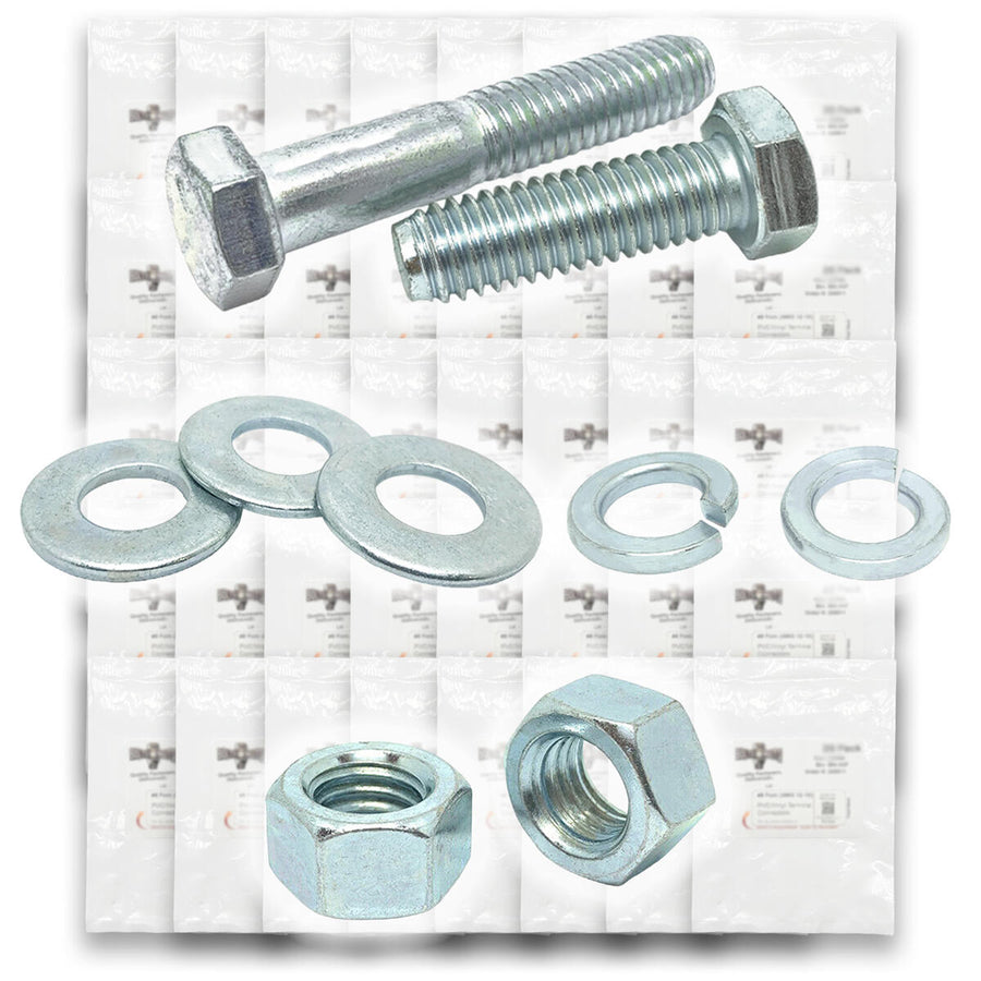 Inch Grade 5 Hex Cap Screws, Hex Nuts, Flat & Lock Washers - 2011 PCS
