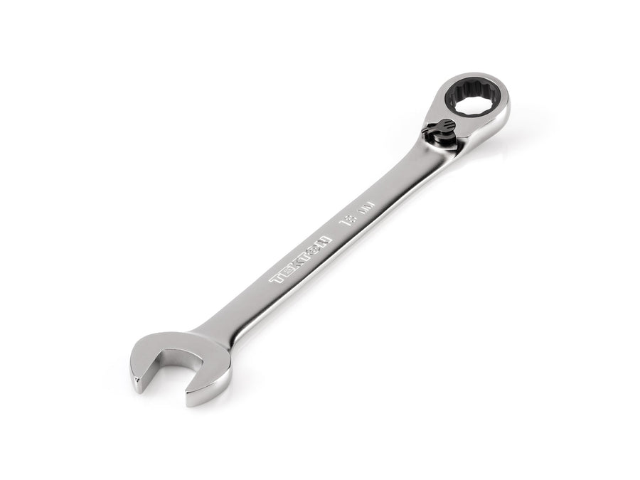 18 mm Reversible 12-Point Ratcheting Combination Wrench
