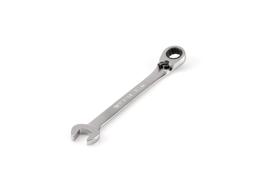 1/2 Inch Reversible 12-Point Ratcheting Combination Wrench