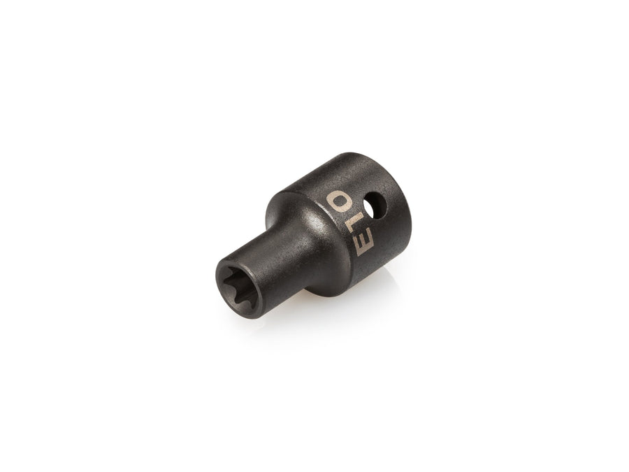 1/2 Inch Drive x E10 Shallow External Star Impact Socket