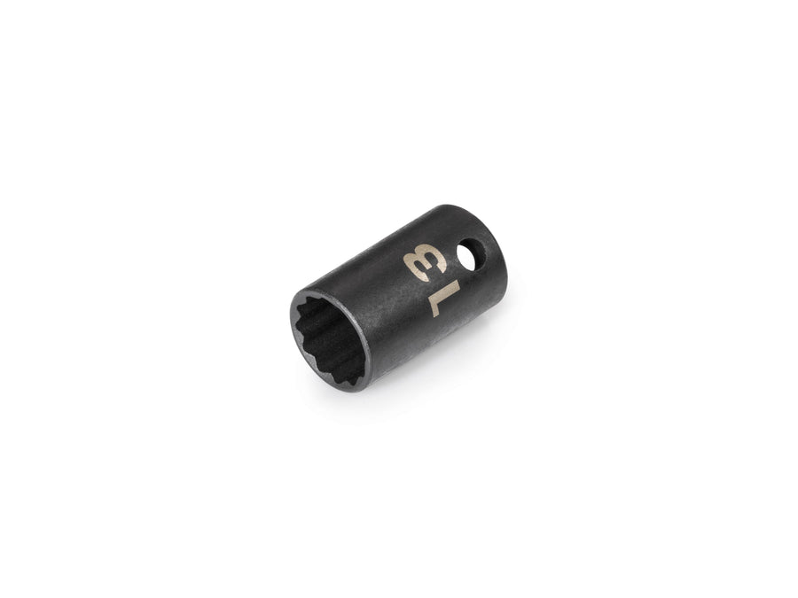 3/8 Inch Drive x 13 mm Shallow 12-Point Impact Socket