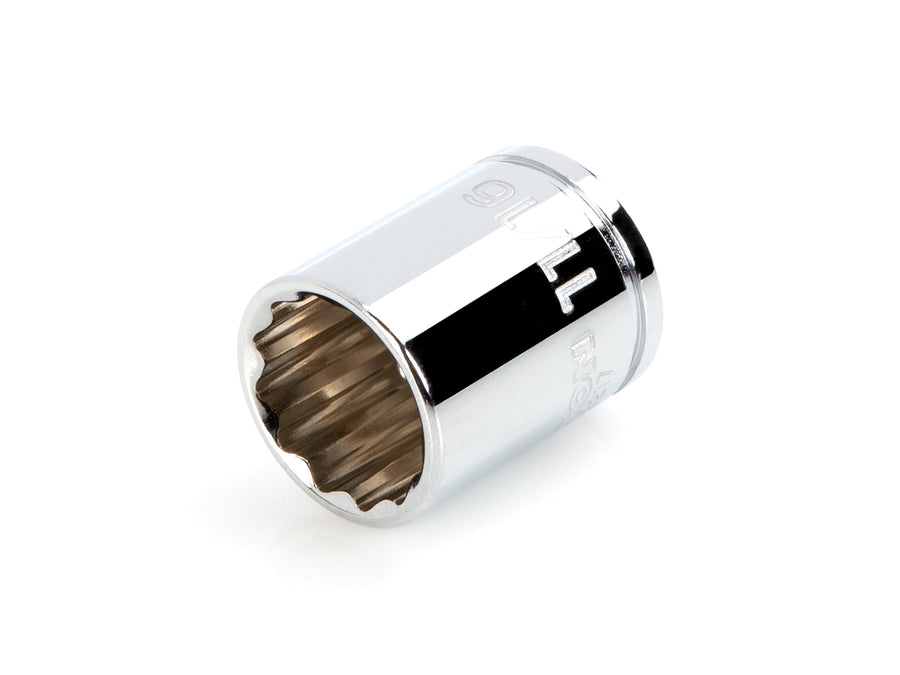 3/8 Inch Drive x 11/16 Inch Shallow 12-Point Socket