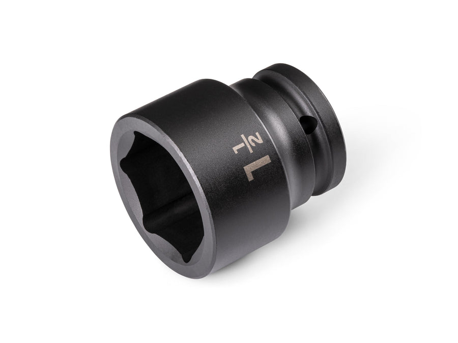 3/4 Inch Drive x 1-1/2 Inch Shallow 6-Point Impact Socket