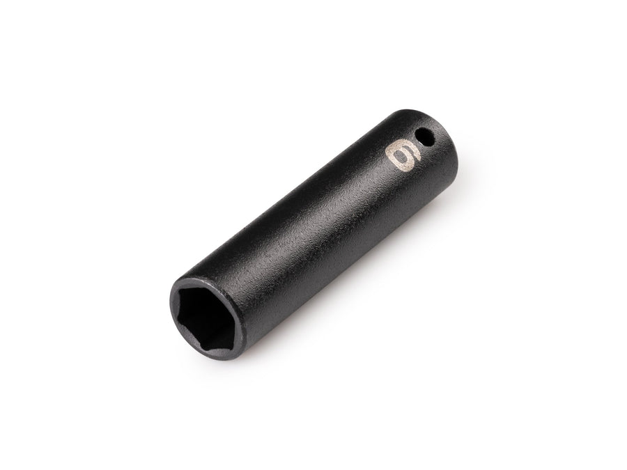 1/4 Inch Drive x 9 mm Deep 6-Point Impact Socket