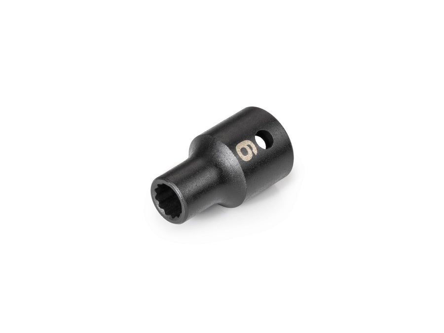 1/2 Inch Drive x 9 mm Shallow 12-Point Impact Socket