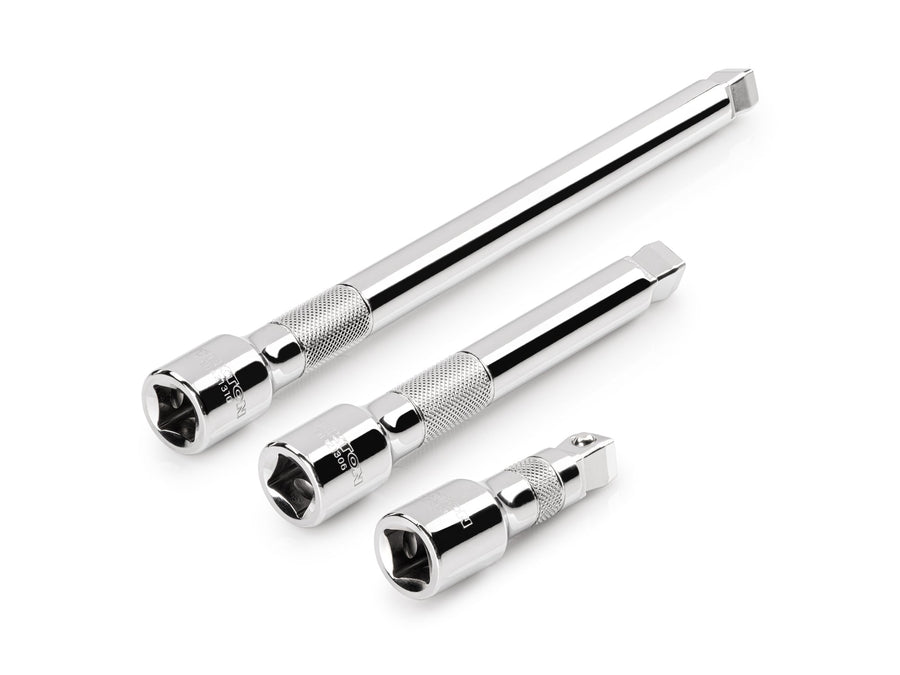 1/2 Inch Drive Wobble Extension Set, 3-Piece (3, 6, 10 in.)
