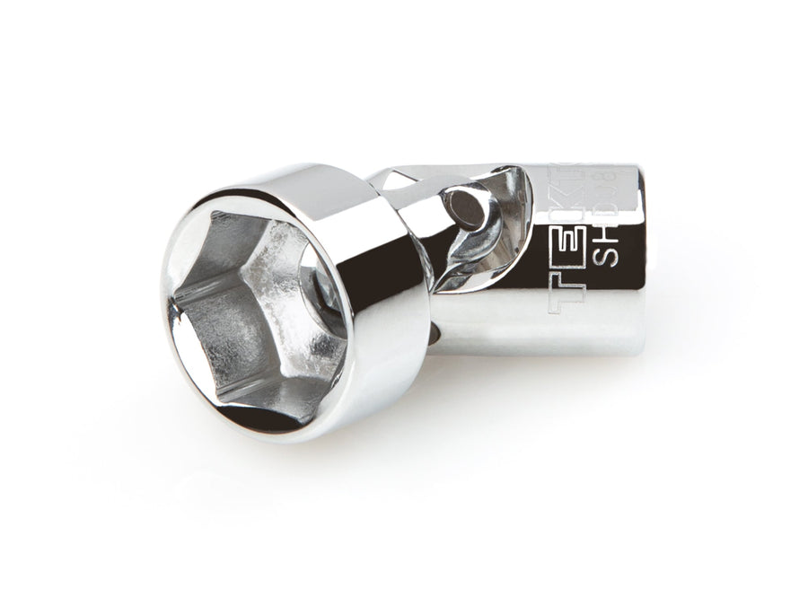 1/4 Inch Drive x 1/2 Inch Shallow 6-Point Universal Joint Socket
