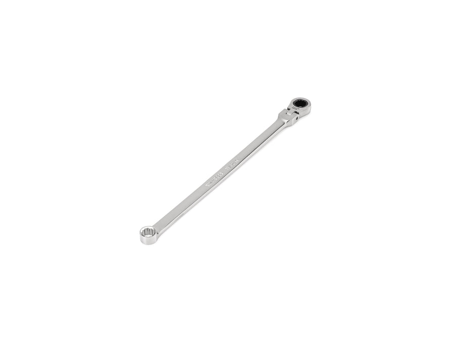 11/32 Inch Long Fixed/Flex Head 12-Point Ratcheting Box End Wrench