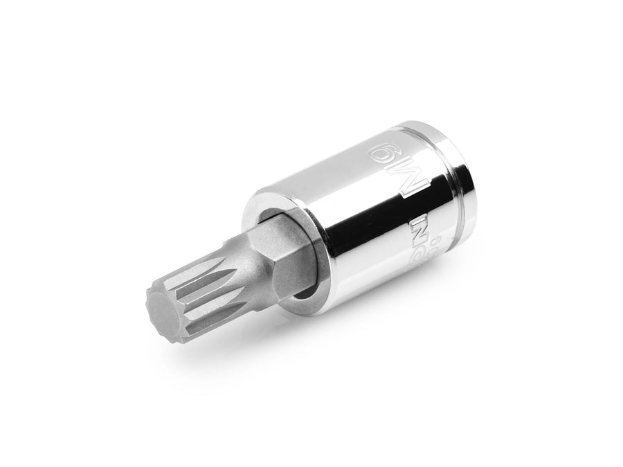 3/8 Inch Drive x M9 Triple Square Bit Socket