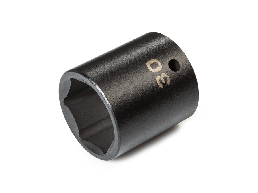 1/2 Inch Drive x 30 mm Shallow 6-Point Impact Socket