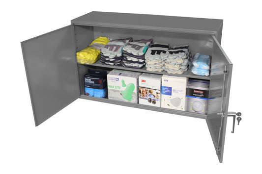 Wall Mounted Storage Cabinet, 1 Shelf