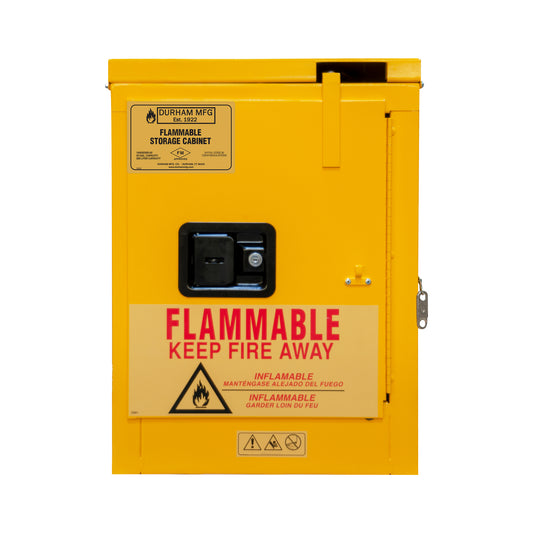 Flammable Storage, 4 Gallon, Self Close