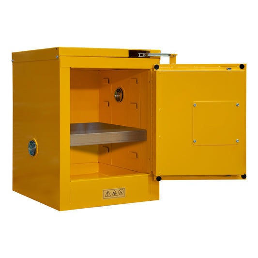 Flammable Storage, 4 Gallon, Self Close