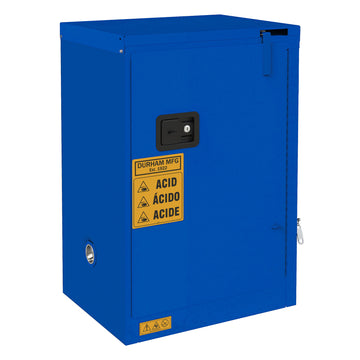 Corrosive Storage, 12 Gallon, Self Close