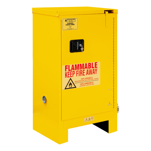 Flammable Storage, 16 Gallon, Self Close