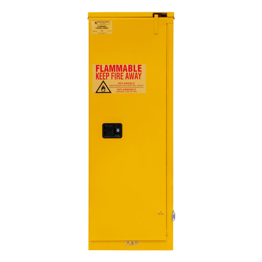 Flammable Storage, 22 Gallon, Self Close
