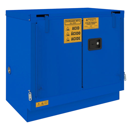 Corrosive Storage, 22 Gallon, Self Close
