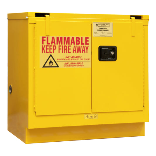 Flammable Storage, 22 Gallon, Self Close