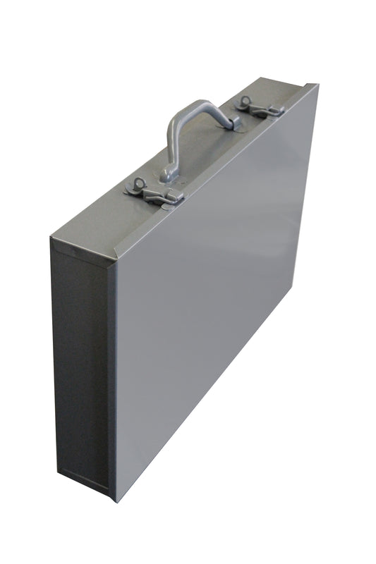 Large, Steel Compartment Box, 24 Opening