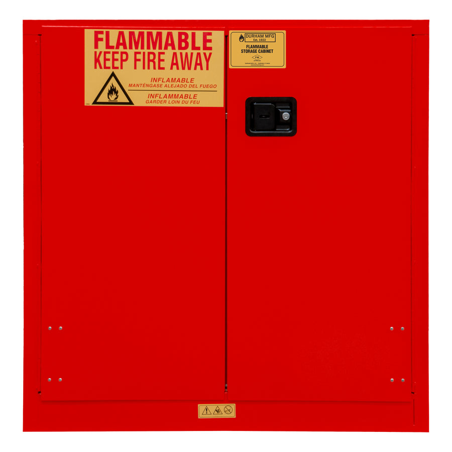 Flammable Storage, 30 Gallon, Manual