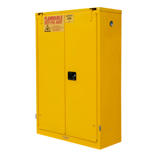 Flammable Storage, 45 Gallon, Self Close